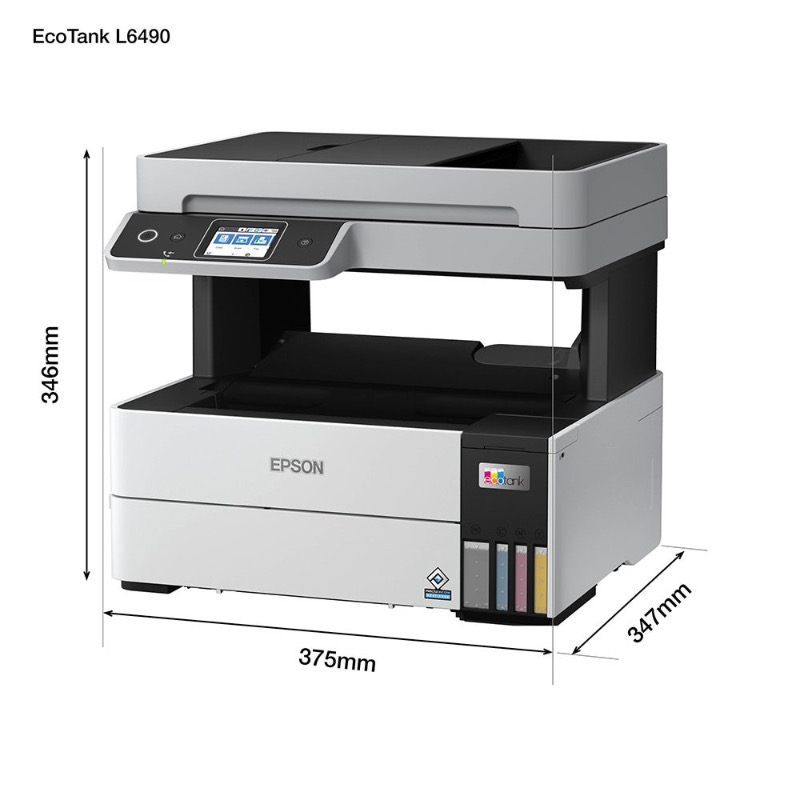 EPSON 23 Epson EcoTank L6490 4-in-1, Wi-Fi connected Business Printer SKU: ECOTANK L6490 photo 4