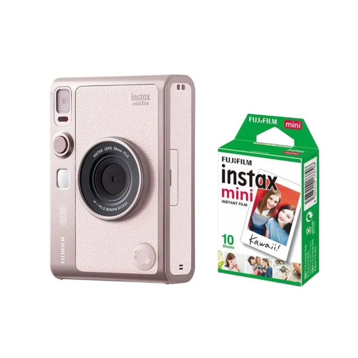 Fujifilm Instax Mini Evo Instant Camera - Pink (FJI INSTAX MINI EVO PINK) photo 4