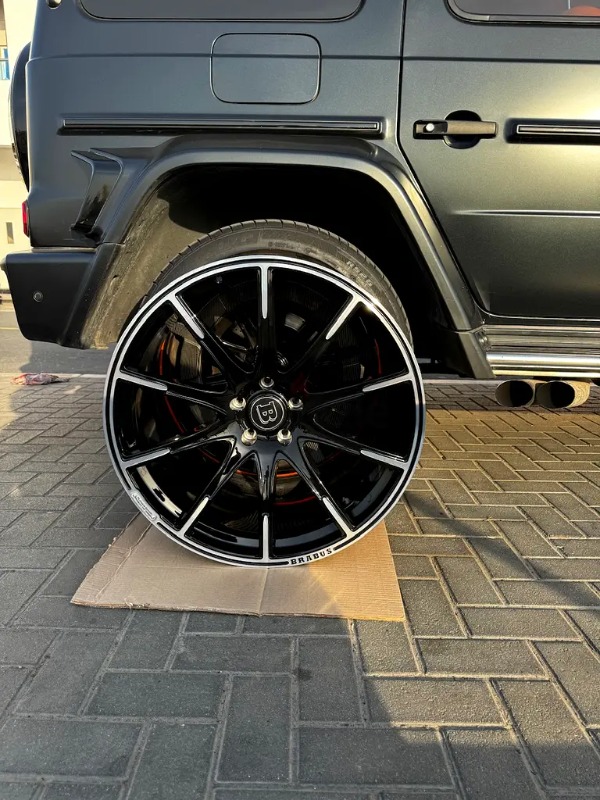 New 24” Fully Forged Brabus Styke rims For G Wagon photo 2
