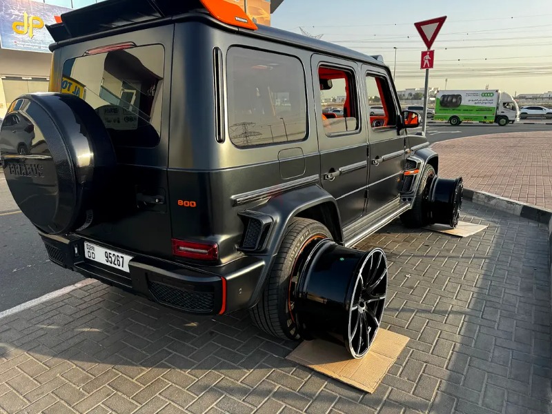 New 24” Fully Forged Brabus Styke rims For G Wagon photo 3