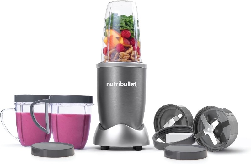 NutriBullet Smoothie Maker 9pc Set Grey photo 2