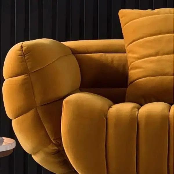 Henry Velvet Sofa 3-Seater Sofa photo 2