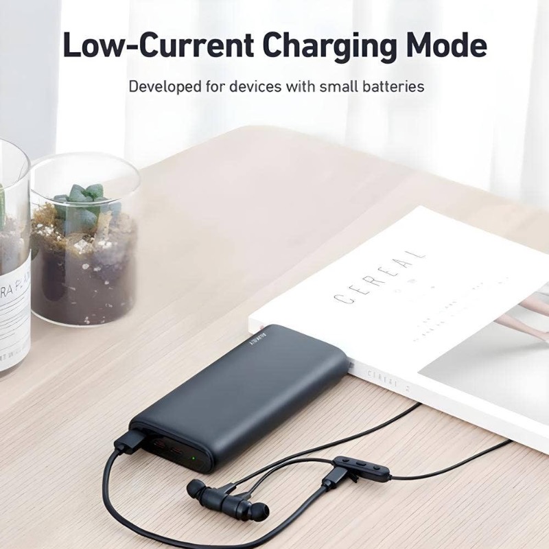 20,000mAh 65W PD Powerbank - Black (PB-Y37 BLACK) photo 3