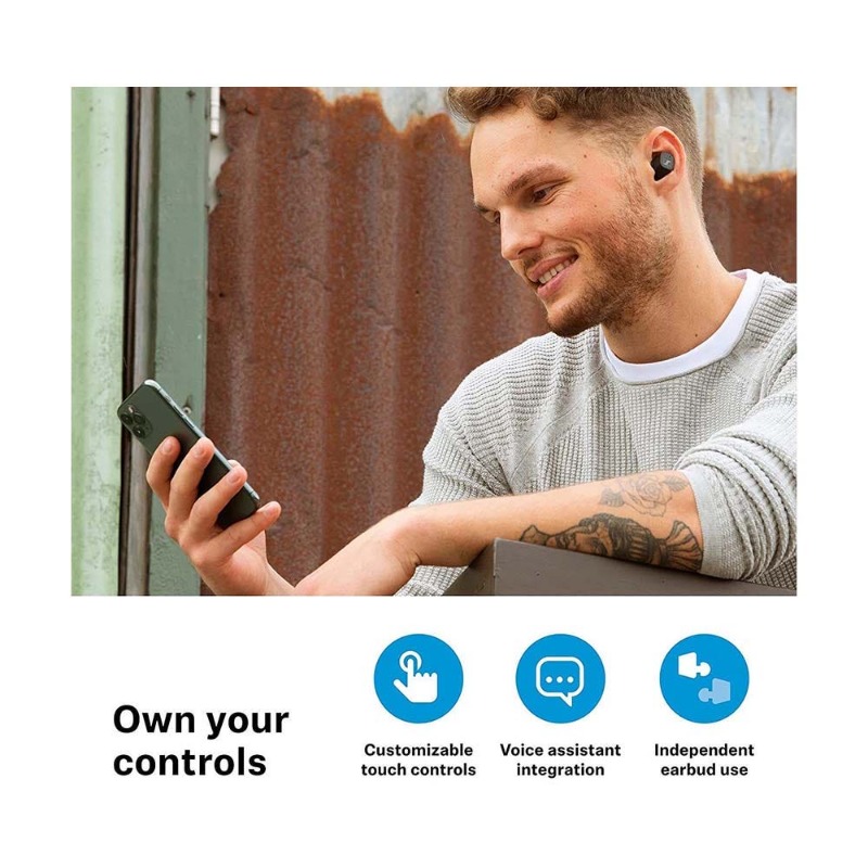 Sennheiser CX Plus True Wireless In-Ear Earbuds - White (SH-CX-PLUSTW1-WHT) photo 3