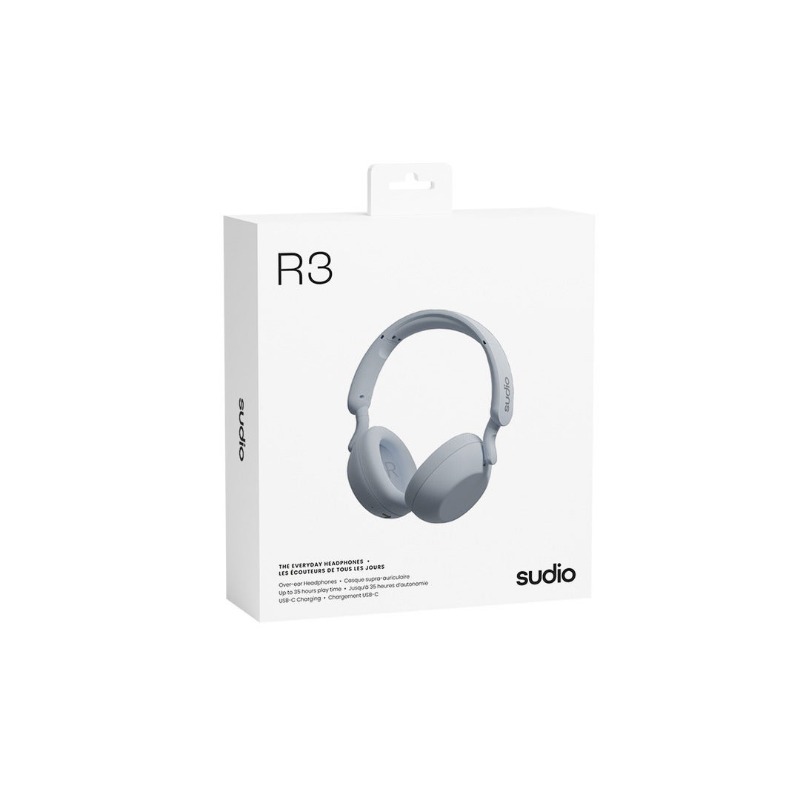 Sudio R3 Over-Ear Bluetooth Headphones - Blue (R3BLU) photo 4