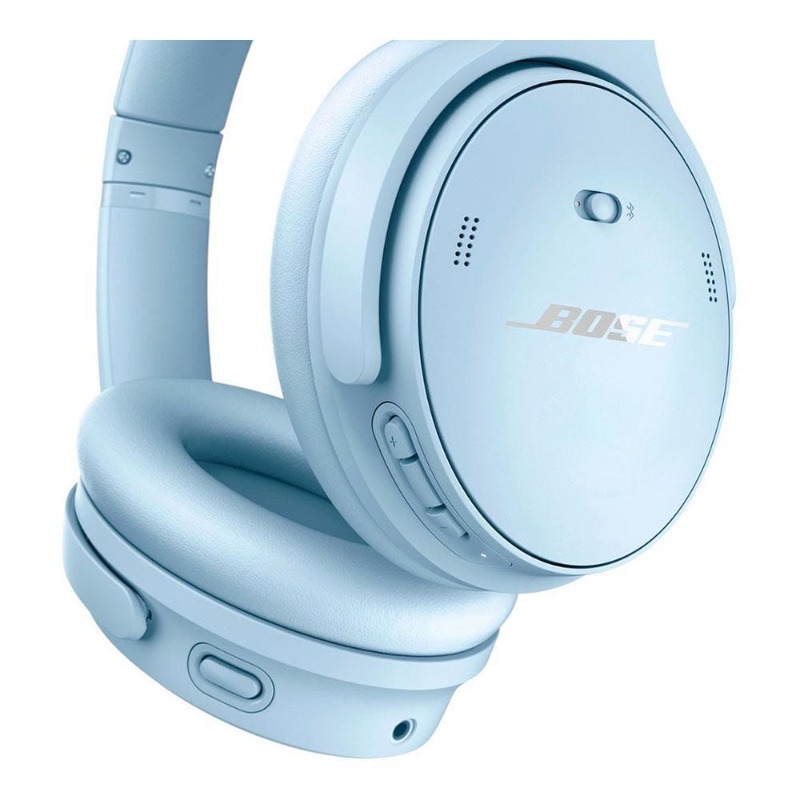 Bose QuietComfort Wireless Noise Cancelling Over-the-Ear Headphones, Moonstone Blue photo 3