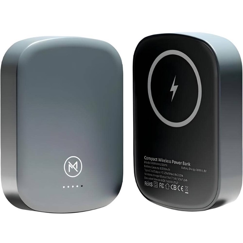 Max & Max Compact MAGPower 10k Magnetic type C PD 20w [MXM-MAG10KPB] photo 2