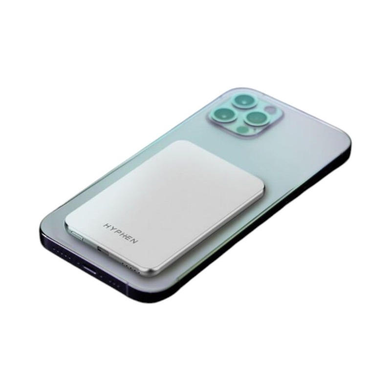 Hyphen Mowa S5 Super Slim Magsafe Power Bank 5000 Mah, White (HPB-M5KWH0208) photo 3