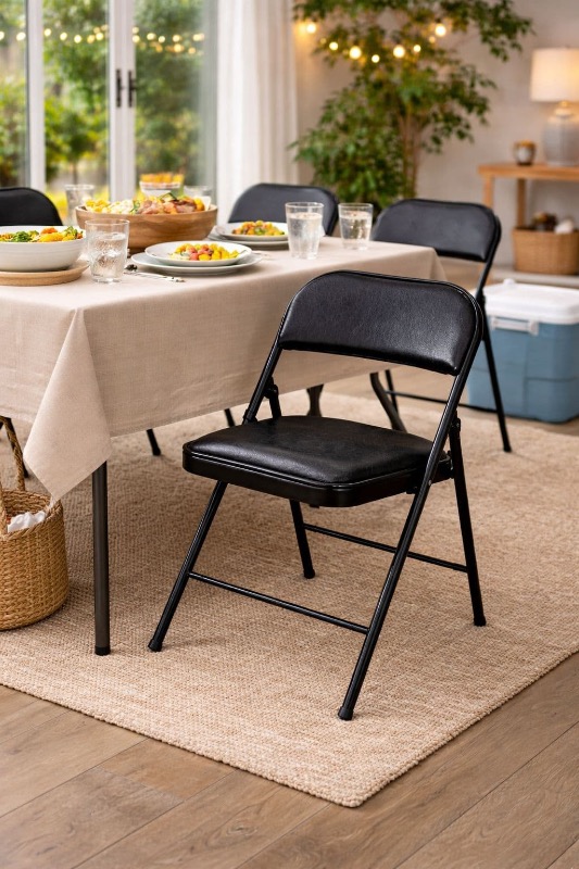 Padded Folding Chair photo 3