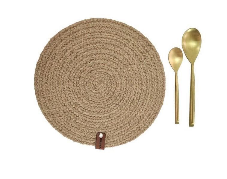 Home Dining Table Decor Placemat – PM 003 4 Pcs D20 Cm photo 3