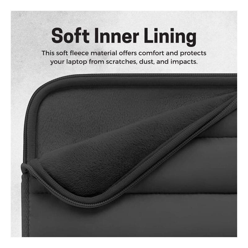 Touga Puff 13-14-Inch Laptop Sleeve - Black (HTS-PBK4657) photo 3