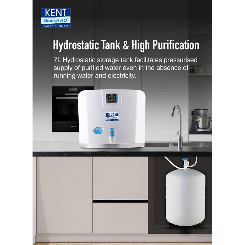 KENT Prime Duo RO Water Purifier | Double Purification with RO+UV+UF | Mineral Retention Technology (PrimeDuo-RO) photo 3