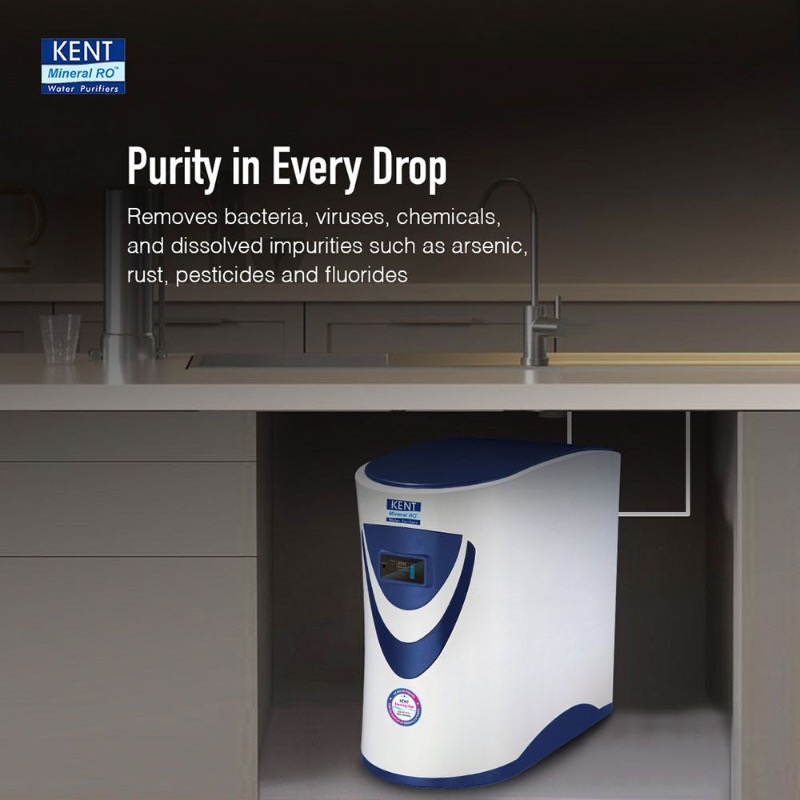 KENT Sterling Star RO Water Purifier | Advanced Multi-Stage Purification | Sleek & Space-Saving Design (SterlingStar-RO) photo 2