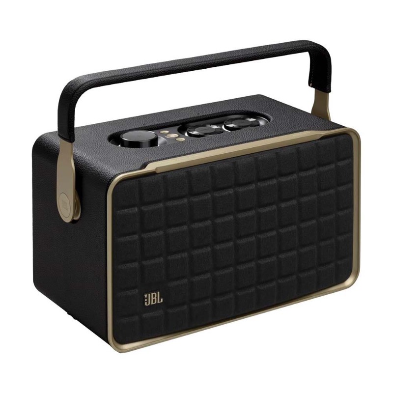 JBL Authentics 300 Portable Smart Home Speaker with Wi-Fi Retro Design (JBLAUTH300BLKUK) photo 2