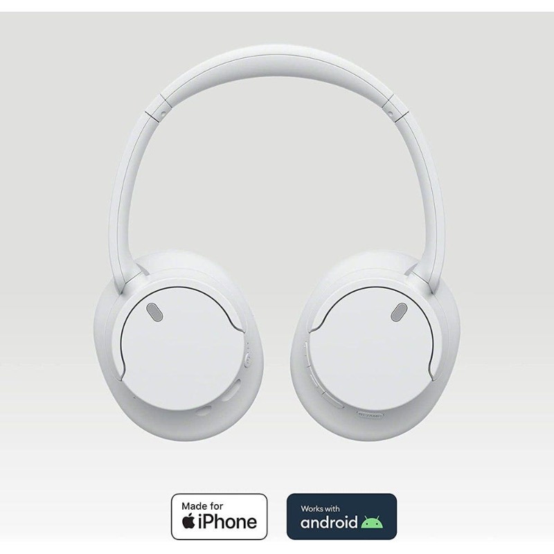 Sony Wireless Over-Ear Headphones with ANC - White (WHCH720N/W-R) photo 4