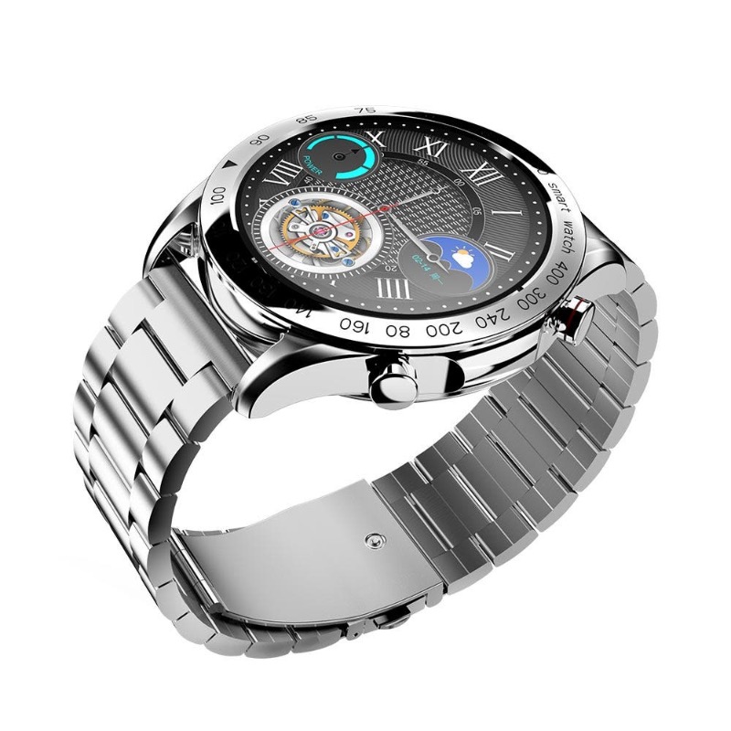 FutureGo PRO Stainless-Steel Smartwatch - Silver (FUTUREGO PRO SILVER) photo 3