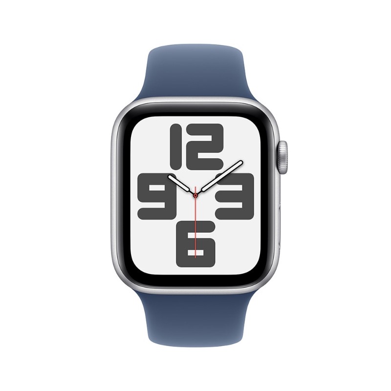 Apple Watch SE GPS 40mm Aluminium Case with Sport Band – Silver/Denim(MXED3QA/A) photo 2