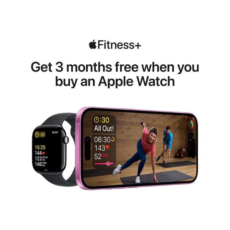 Apple Watch SE GPS 40mm Aluminium Case with Sport Band – Silver/Denim(MXED3QA/A) photo 3