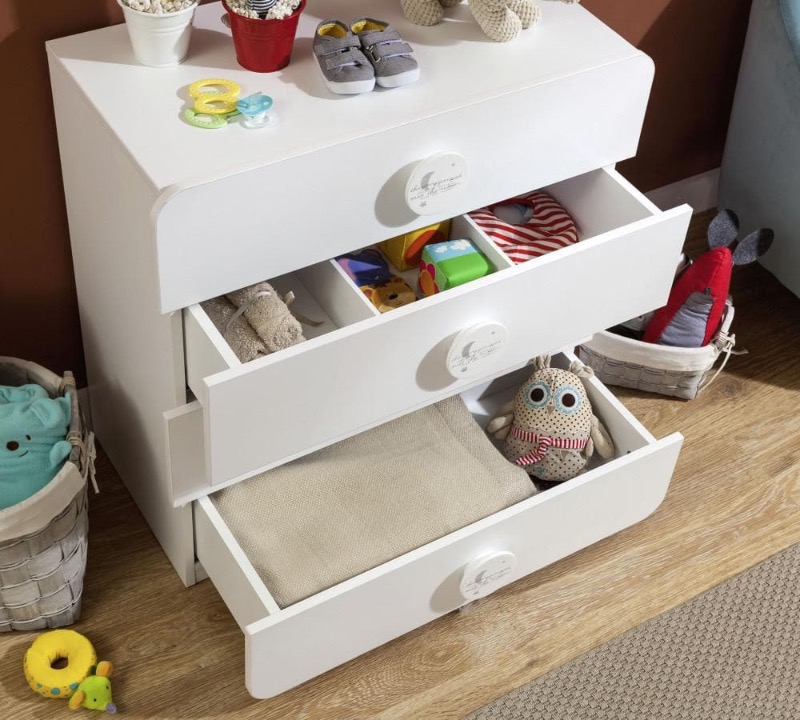 Baby Cotton Sl Dresser Without Mirror 77x41x80 Cm photo 2