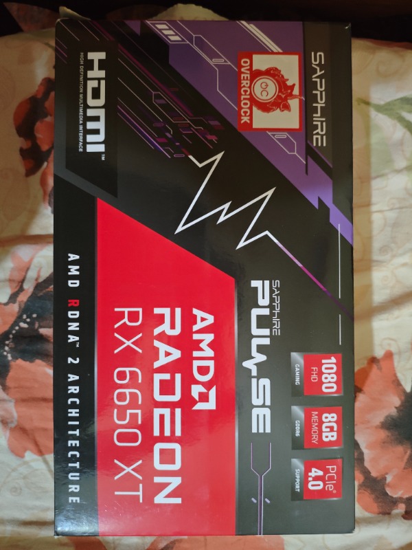 AMD Radeon RX 6650xt Graphics Card photo 4
