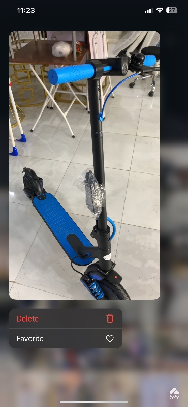 Electric scooter photo 2